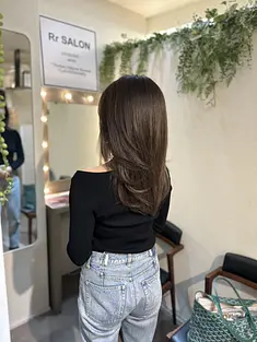 Rr SALON AOYAMA发质改善效果 2